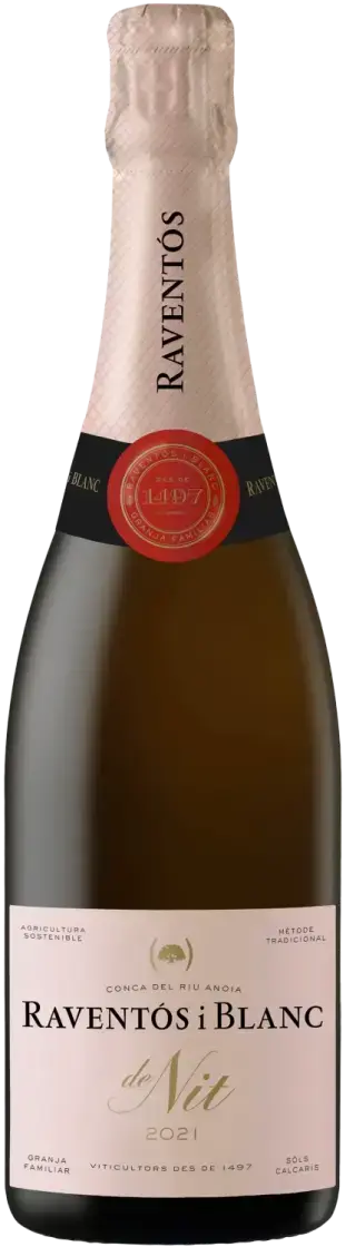 Игристое вино Raventos i Blanc De Nit Brut Conca Del Riu Anoia, 2022, 0.75 л