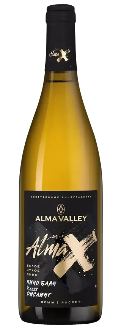 Вино Alma X Pinot Blanc-Riesling ,2021, 0.75 л