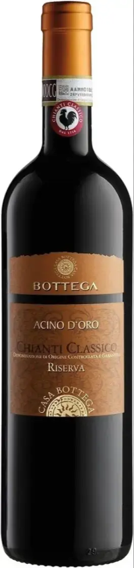 Вино Bottega Acino d'Oro Chianti Classico Riserva DOCG, 2015, 0.75л