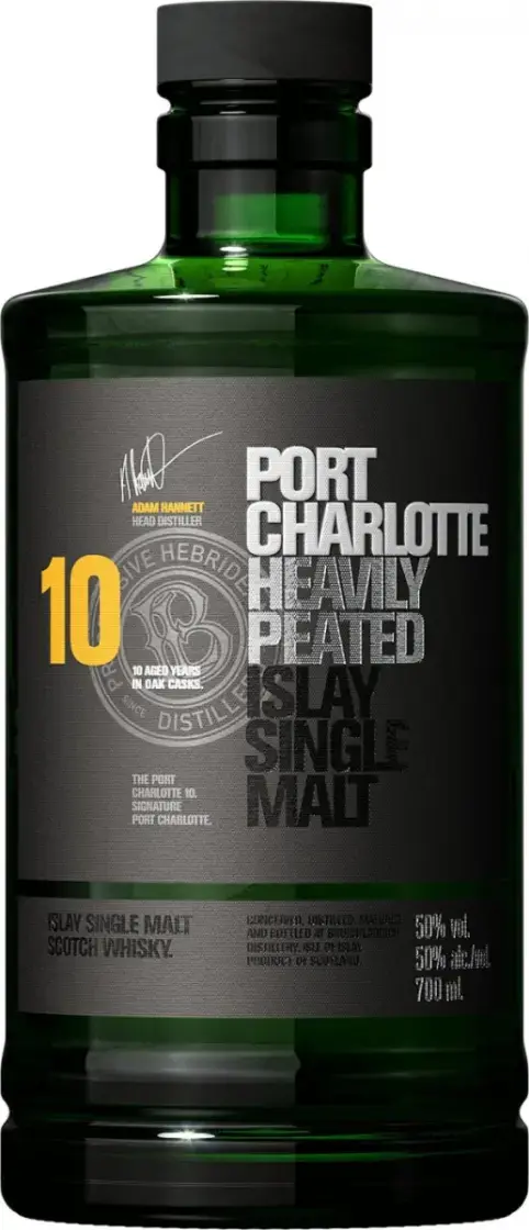 Виски Bruichladdich Port Charlotte 10 Years Old, 0.7 л