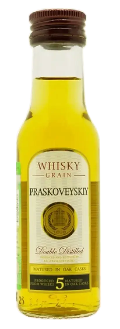 Виски Praskoveyskiy Grain 5 Years Old, 0.1 л