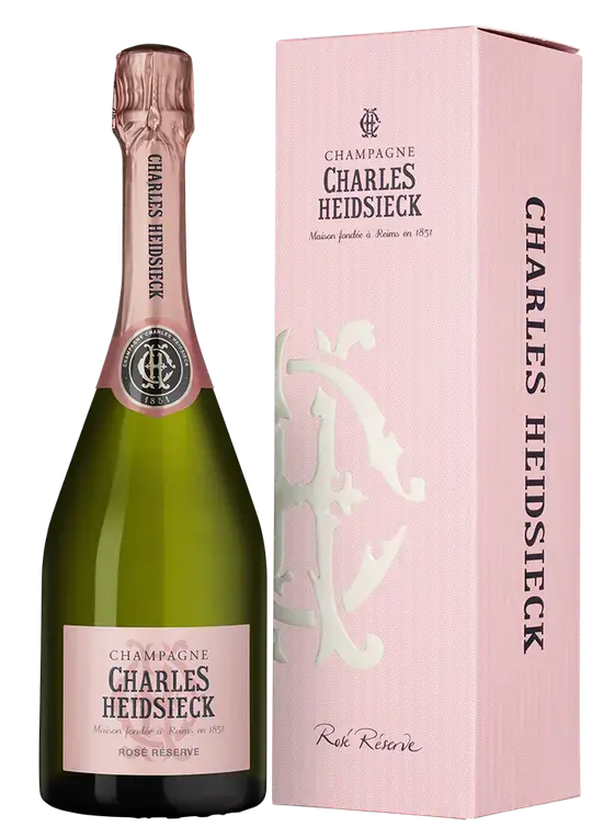 Шампанское Charles Heidsieck Rose Reserve Champagne AOC gift box 0.75 л