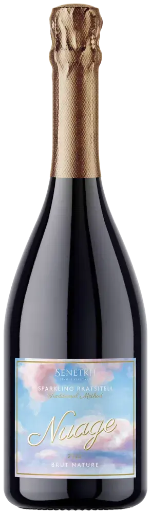 Игристое вино Senetkh Estate Nuage Sparkling Rkatciteli Traditional Method Brut Natural, 2022, 0.75 л