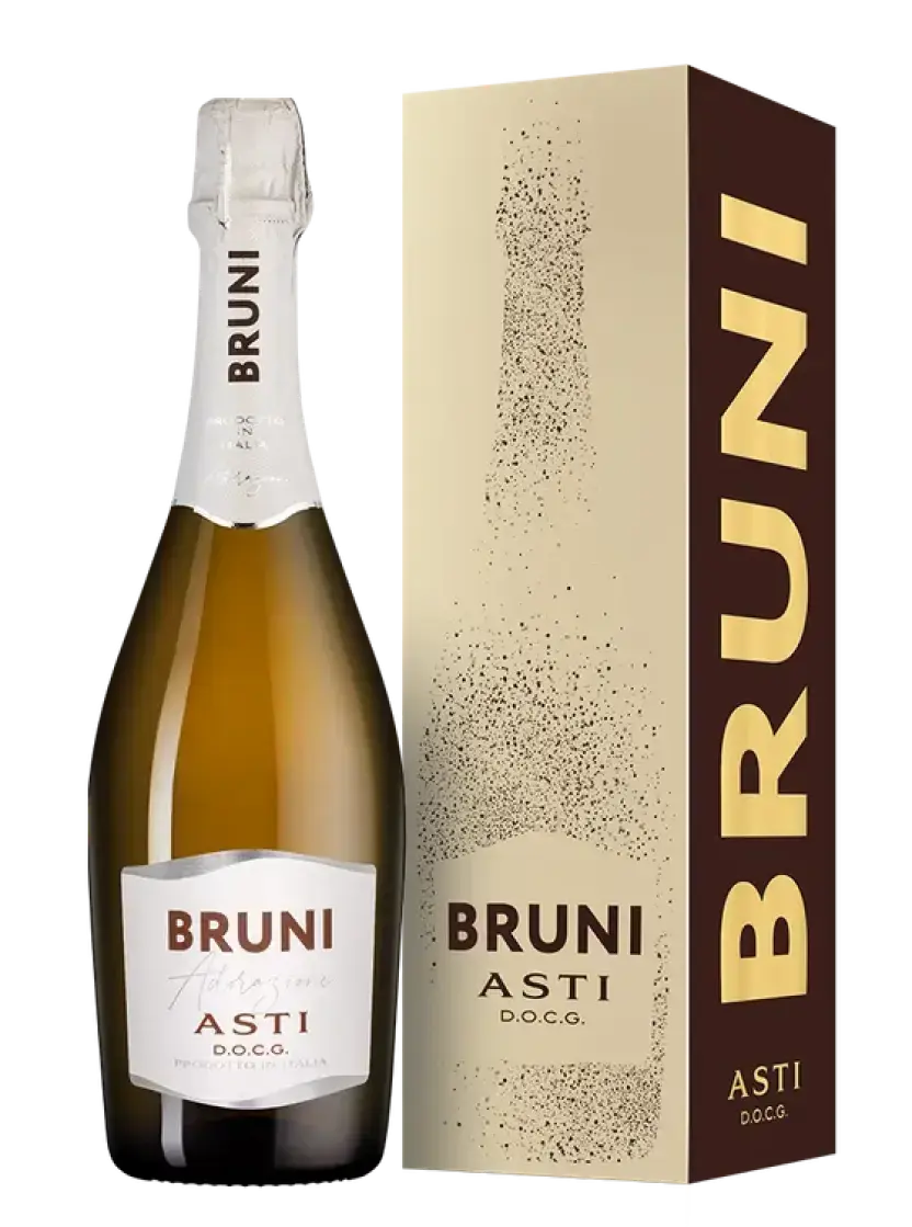 Игристое вино Bruni Asti DOCG  gift box, 0.75 л