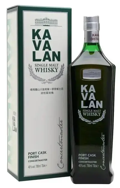 Виски Kavalan Concertmaster Port Cask Finish gift box 0.7 л