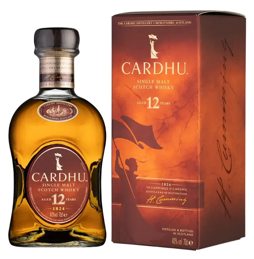 Виски Cardhu 12 years old gift box 0.7 л 