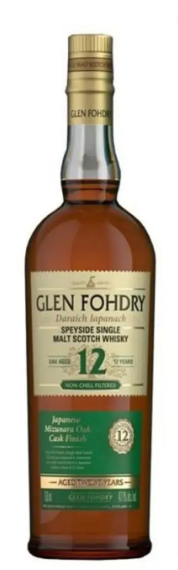 Виски Glen Fohdry 12 Years Old Japanese Oak Cask Finish, 0.75 л