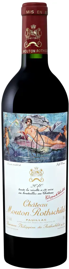 Вино Chateau Mouton Rothschild Pauillac AOC Premier Grand Cru Classe, 2010, 0.75 л