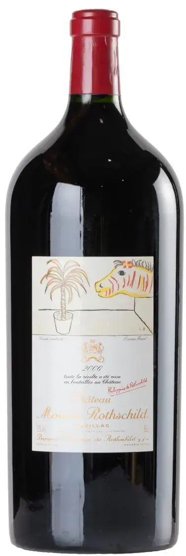 Вино Chateau Mouton Rothschild Pauillac AOC Premier Grand Cru Classe, 2006, 6 л 