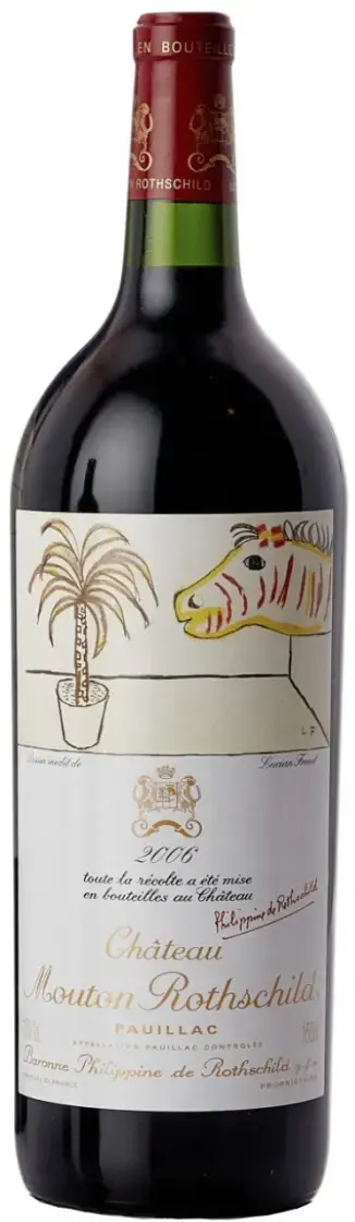 Вино Chateau Mouton Rothschild Pauillac AOC Premier Grand Cru Classe, 2006, 1.5 л