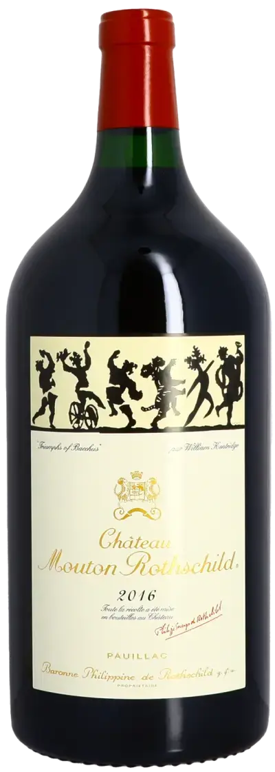 Вино Chateau Mouton Rothschild Pauillac AOC Premier Grand Cru Classe, 2016, 3 л