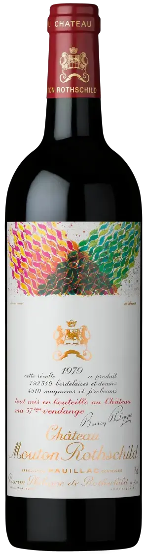 Вино Chateau Mouton Rothschild Pauillac AOC Premier Grand Cru Classe, 1979, 0.75 л