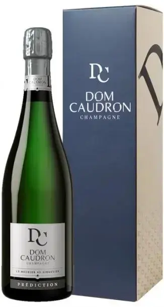 Шампанское Champagne Dom Caudron Prediction Brut Champagne AOC gift box 0.75 л