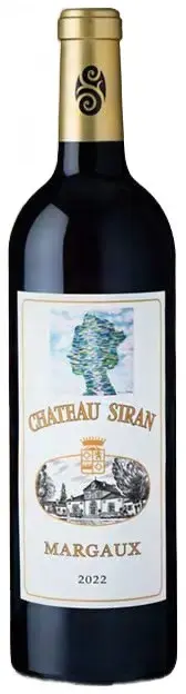 Вино Chateau Siran Margaux AOC, 2022, 0.75 л