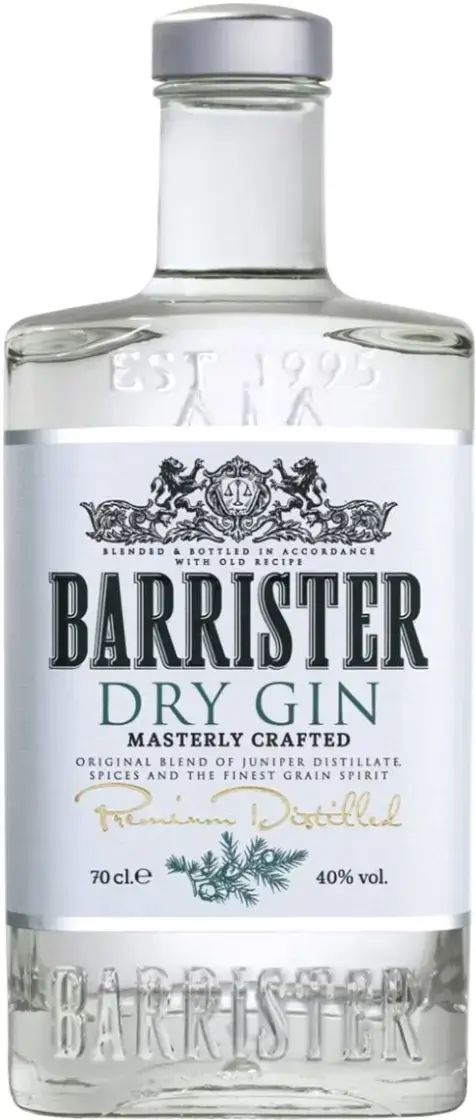 Джин Barrister dry gin 0.7 л