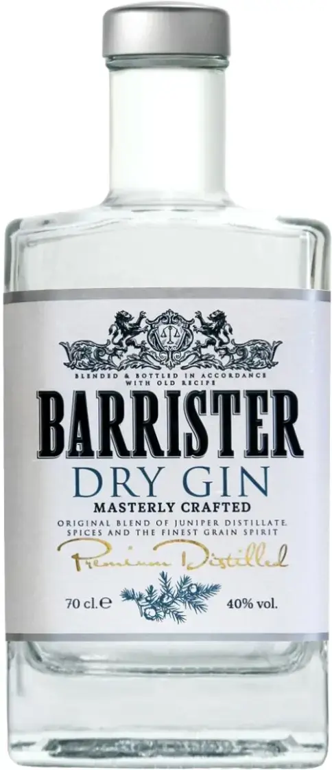 Джин Barrister dry gin 0.7 л