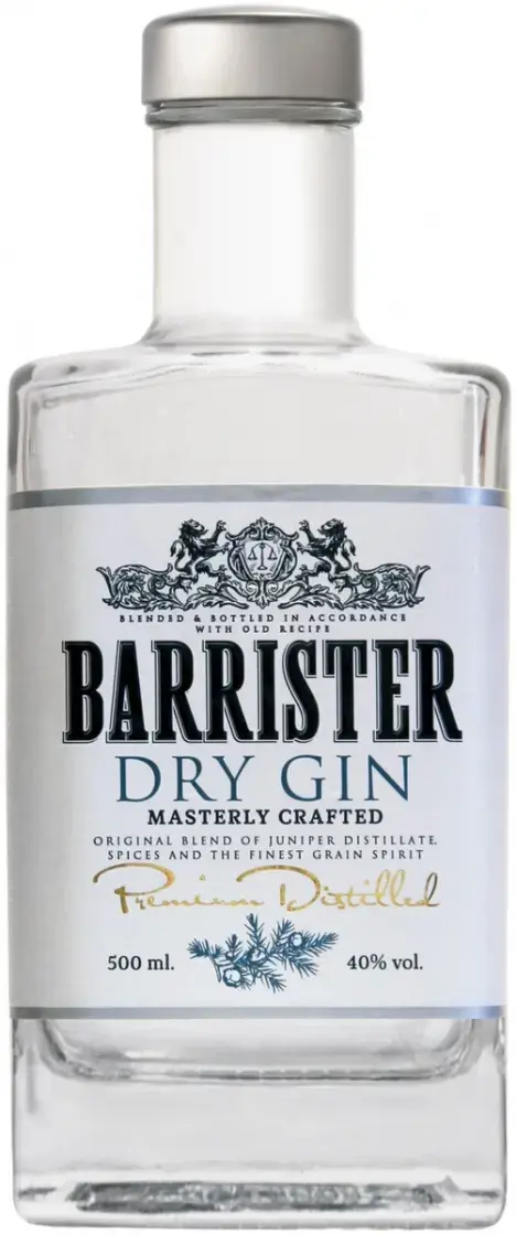Джин Barrister dry gin 0.5 л
