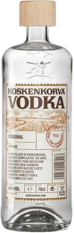 Водка Koskenkorva Vodka 0.7 л
