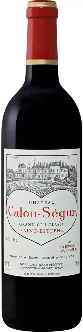 Вино Chateau Calon-Segur Saint-Estephe 3-eme Grand Cru Classe, 1988, 0.75 л