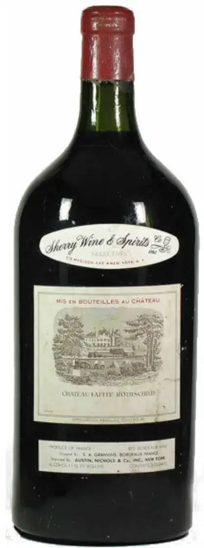 Вино Chateau Lafite Rothschild Pauillac AOC 1-er Grand Cru, 2000, 3 л