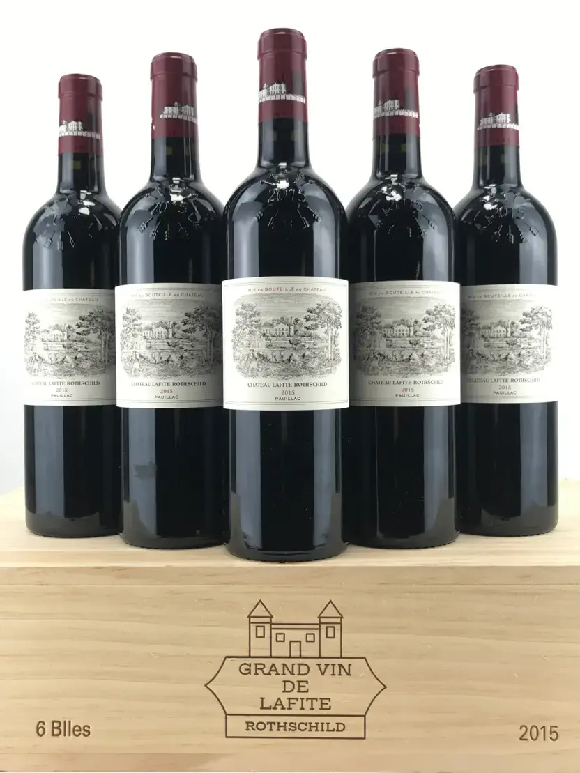 Вино Chateau Lafite Rothschild OWC-6 bottles, 2015, 0.75 л