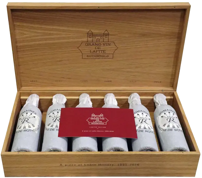 Вино Chateau Lafite Rothschild OWC-6 bottles, 2010, 0.75 л