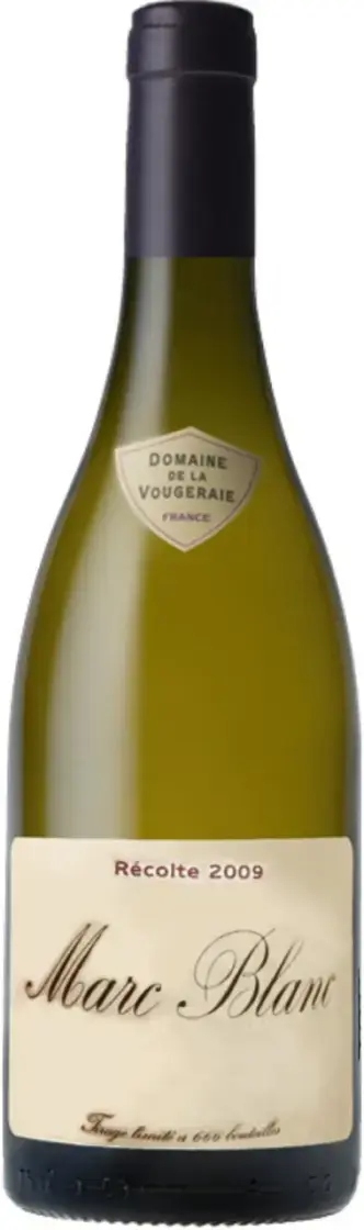 Вино Domaine de la Vougeraie Marc Blanc, 2009, 0.5 л