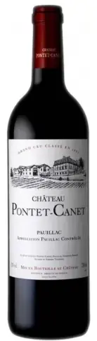 Вино Chateau Pontet-Canet Pauillac AOC 5-me Grand Cru Classe, 2009, 0.75 л