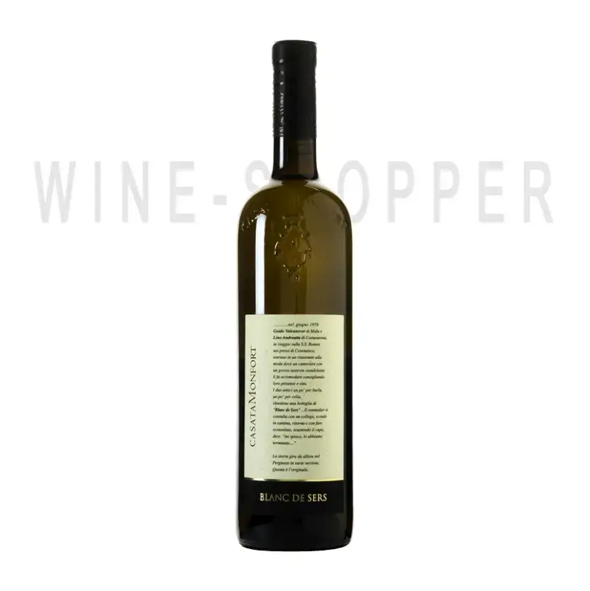 Вино Casata Monfort, Blanc de Sers IGT 2014 0.75 л