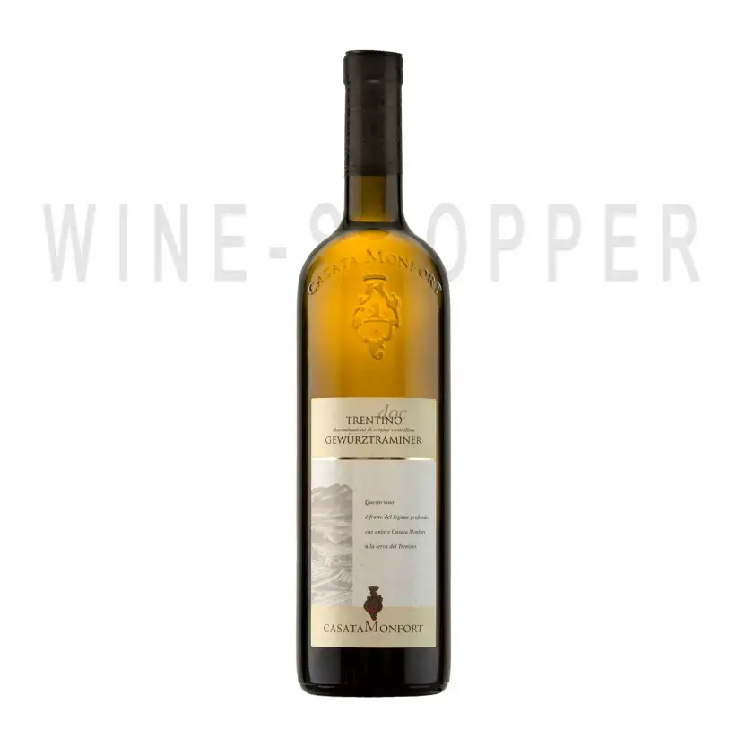 Вино Casata Monfort, Traminer Aromatico, Trentino DOC 2016 0.75 л