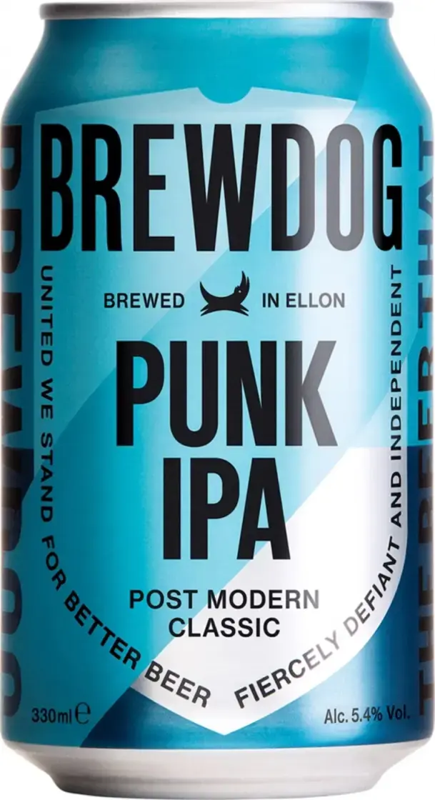 Пиво BrewDog Punk IPA in can, 0.33 л