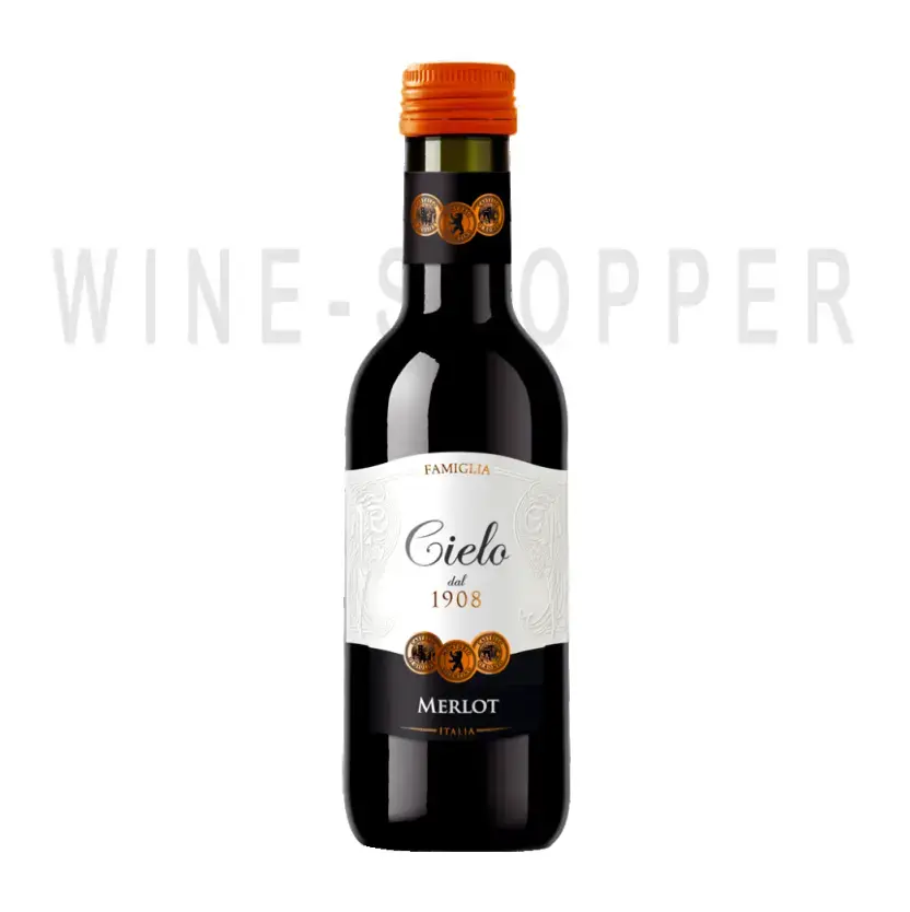 Вино Cielo Merlot 2014 0.187 л