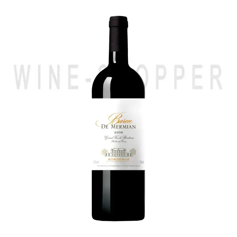 Вино Baron de Mermian Bordeaux Rouge 0.75 л