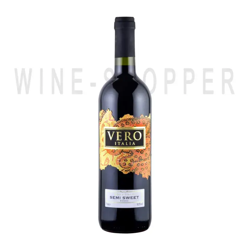 Вино Vero Italia Rosso Semi Sweet 0.75 л