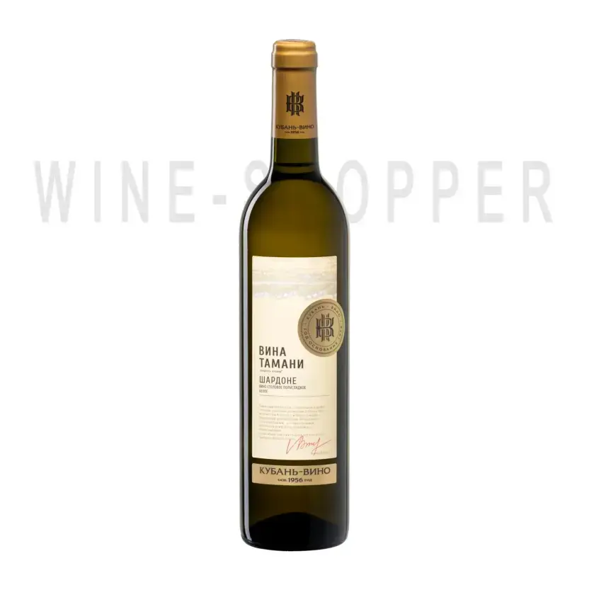 Вино Kuban Vino Vina Tamani Chardonnay Semi sweet 2 л