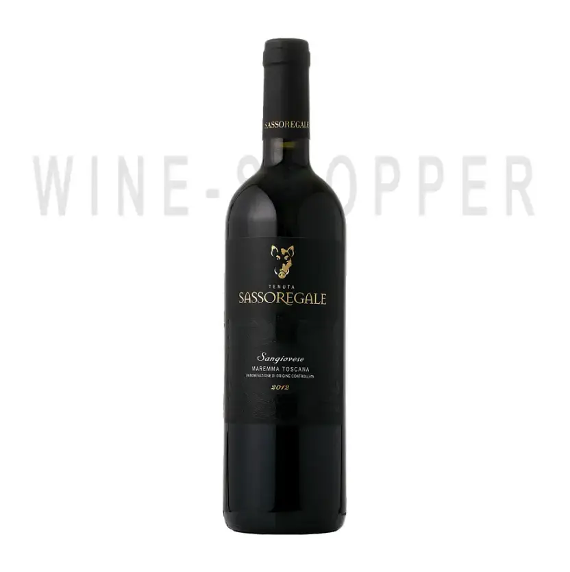 Вино Tenuta Sassoregale Sangiovese Maremma Toscana DOP 2016 0.75 л
