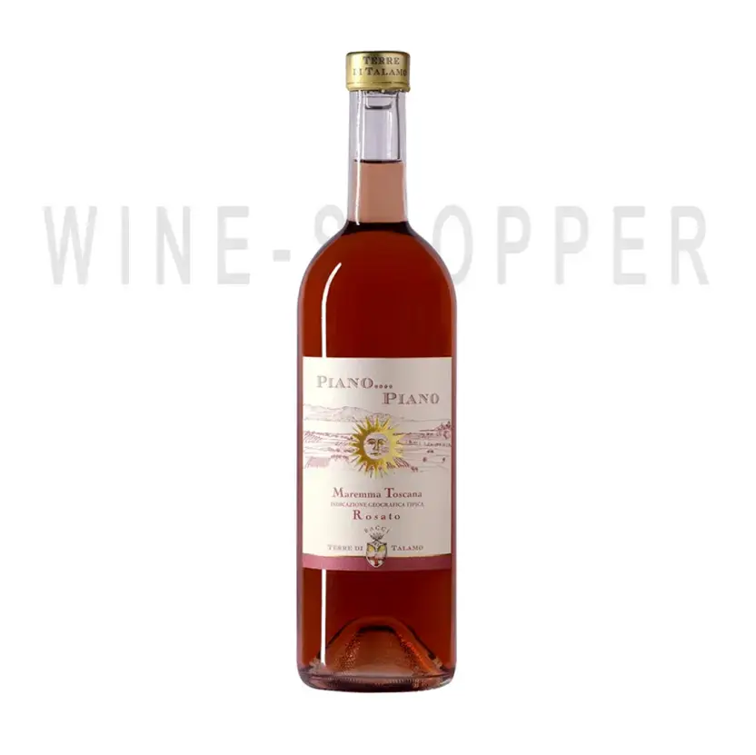 Вино Toscana Rosato IGT Piano Piano 2016 0.75 л