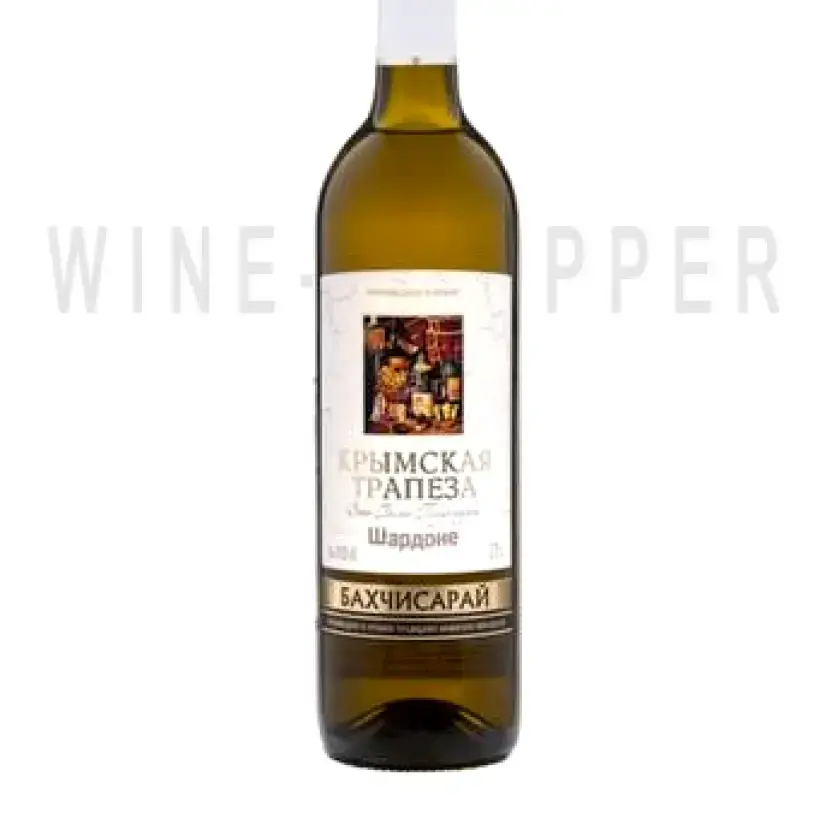 Вино Krymskaya trapeza Chardonnay 0.75 л