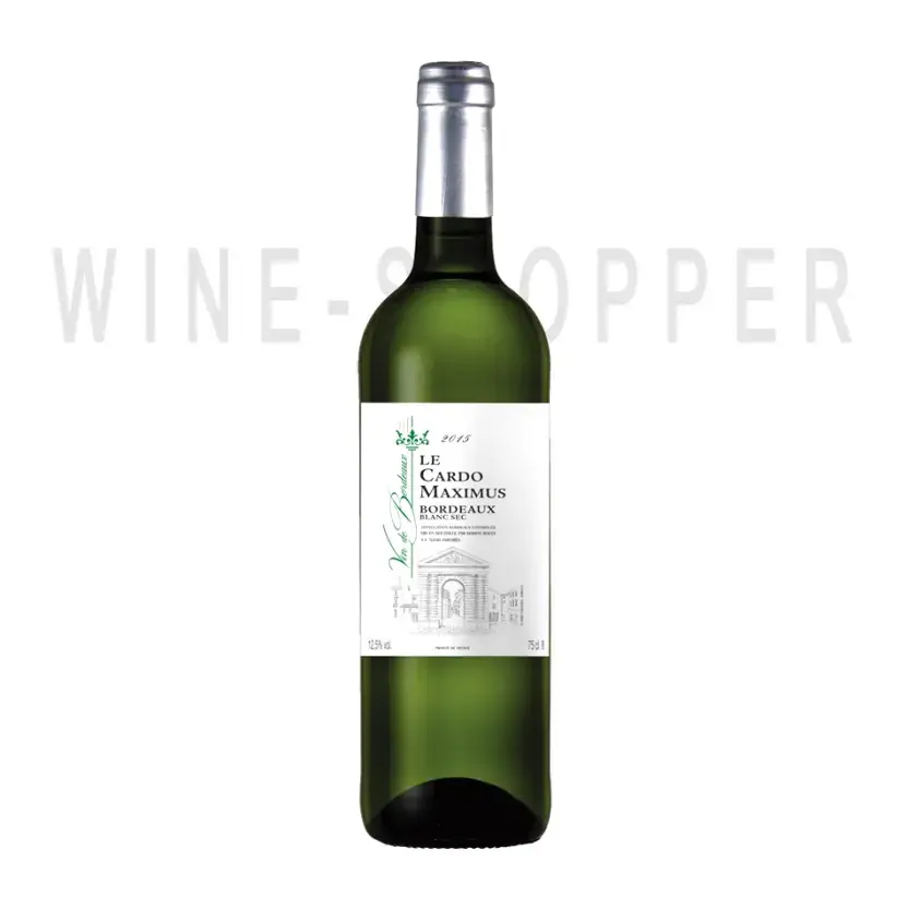Вино Le Cardo Maximus Blanc Bordeaux AOC 2016 0.75 л