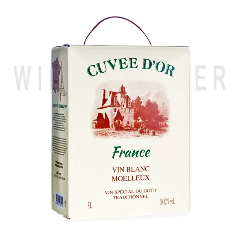 Вино Cuvee D'Or blanco moelleux 3 л