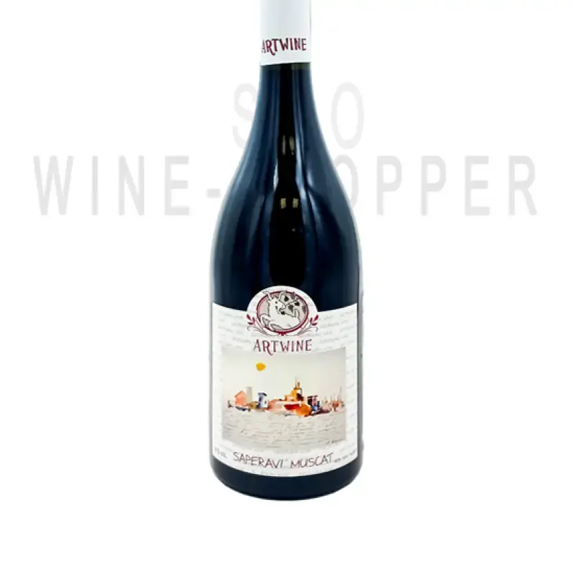 Вино Askaneli Artwine Saperavi Muscat, 2023, 0.75 л