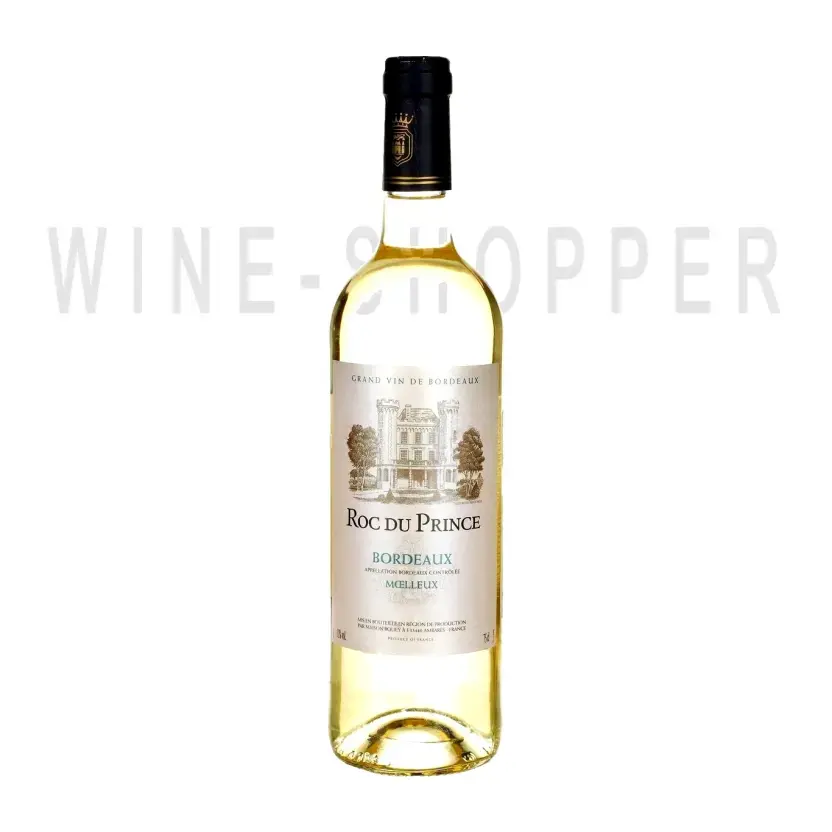 Вино Roc du Prince Blanc Moelleux Bordeaux AOC 0.75 л
