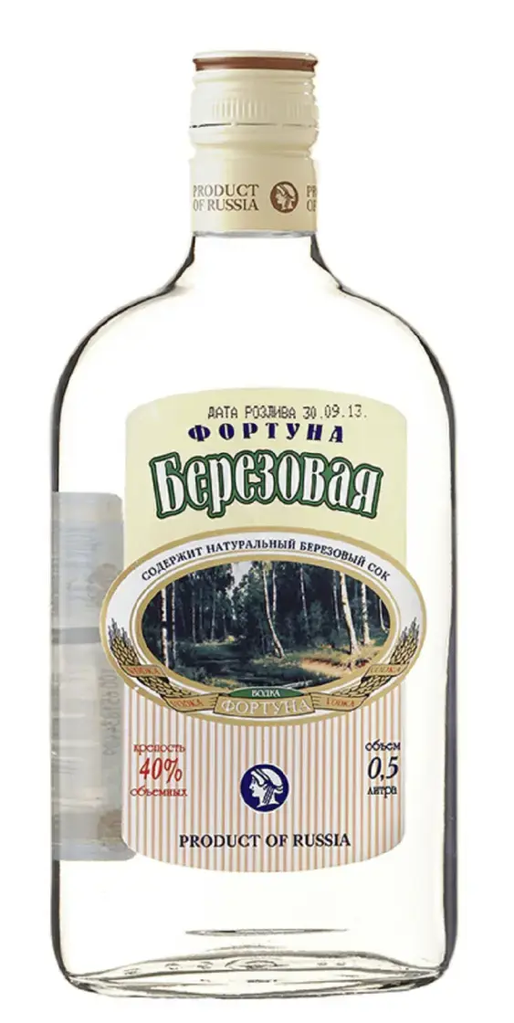 Водка Фортуна Березовая, 0.5 л