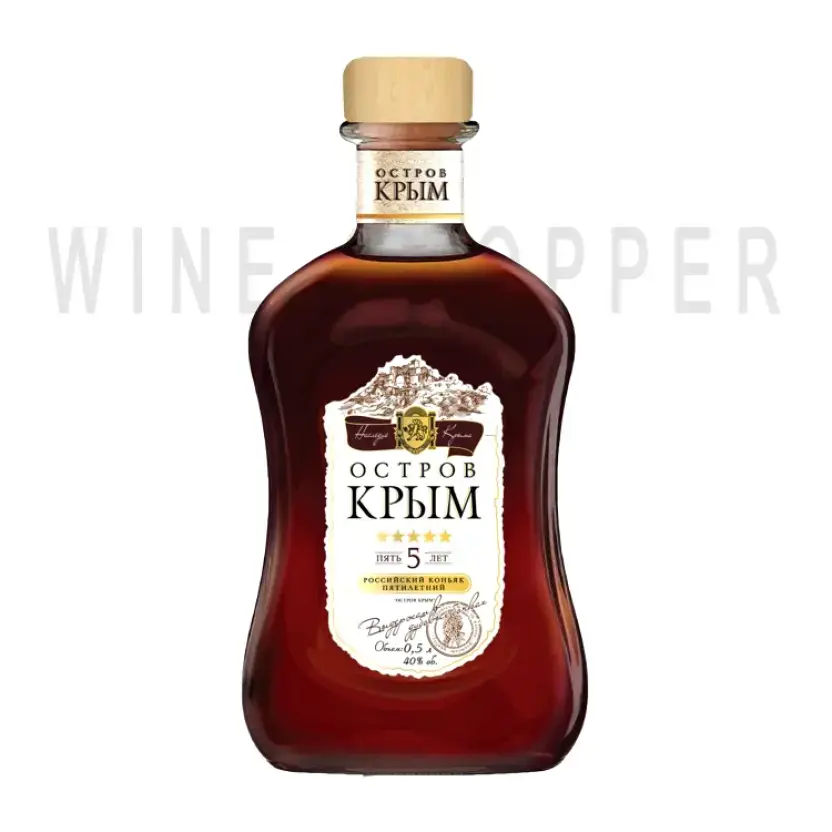 Коньяк Остров Крым пятилетний 0.5 л