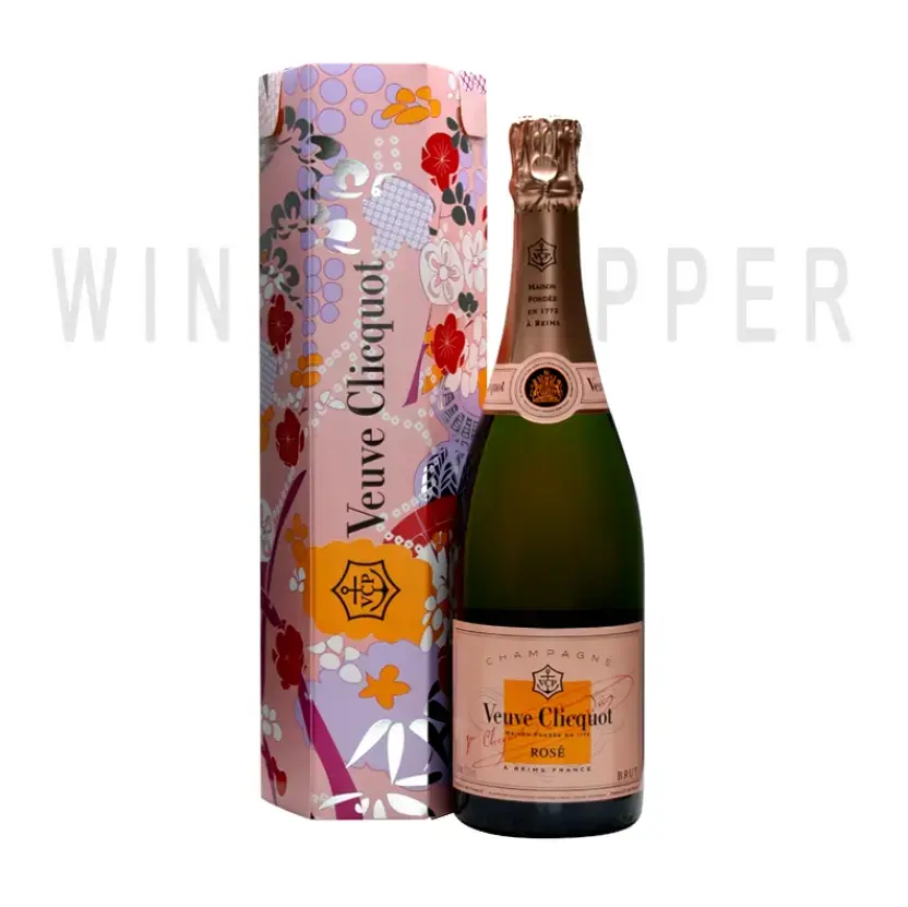 Шампанское Veuve Clicquot Rose Shakkei in gift box 0.75 л