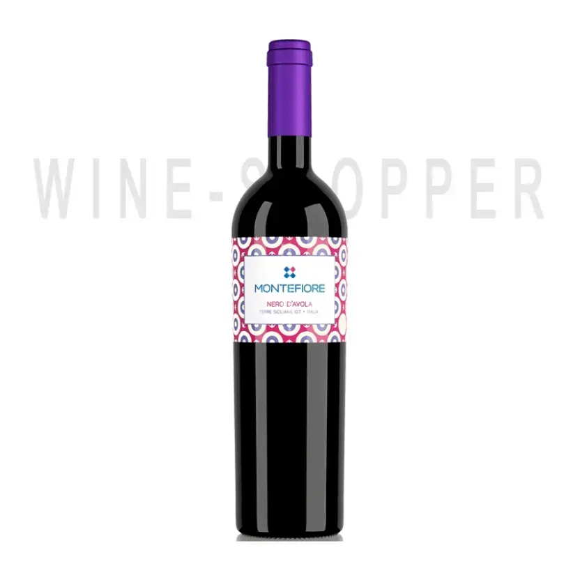 Вино Montefiore Nero d'Avola Sicilia IGT 0.75 л