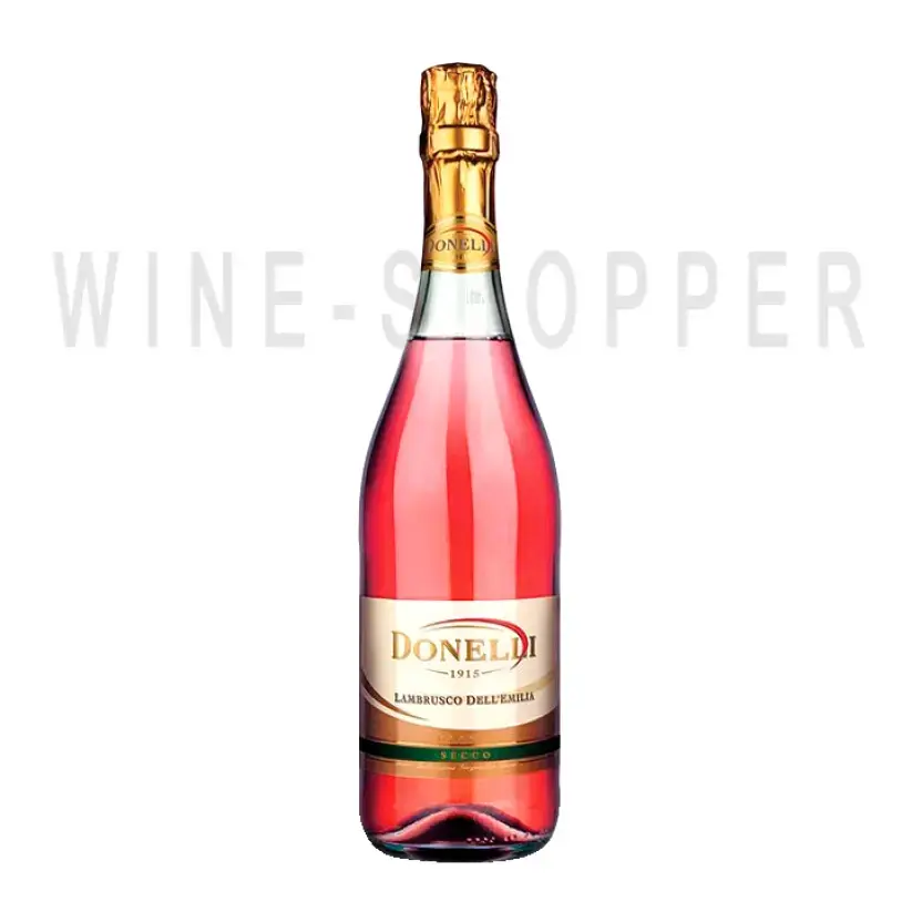 Вино Donelli Lambrusco dell'Emilia rose 0.75 л