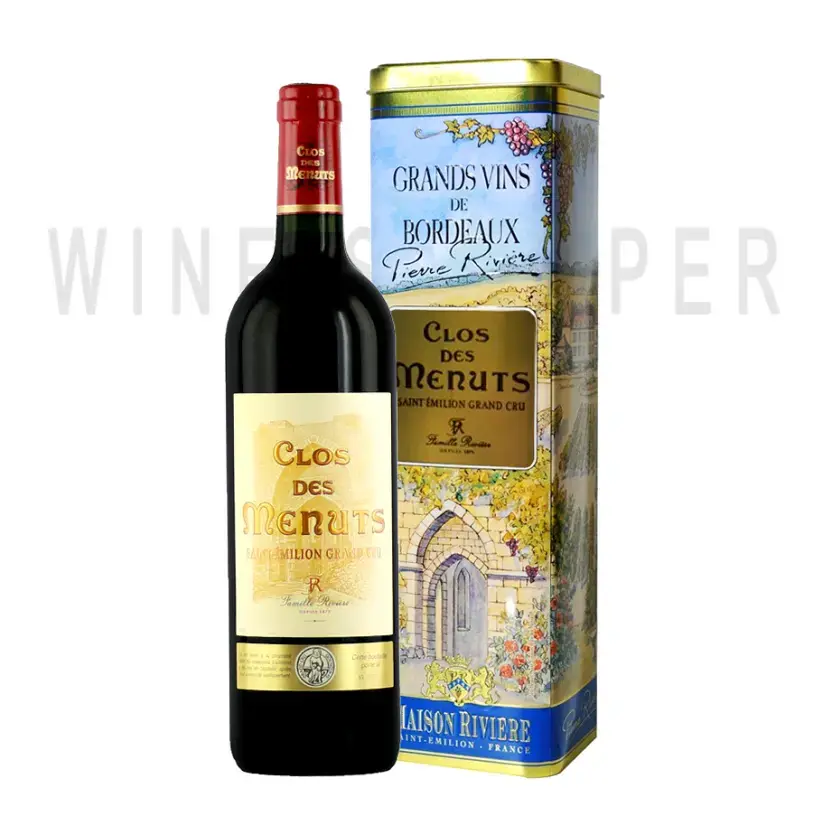 Вино Clos de Menuts Saint-Emilion Grand Cru in tube 2002 0.75 л