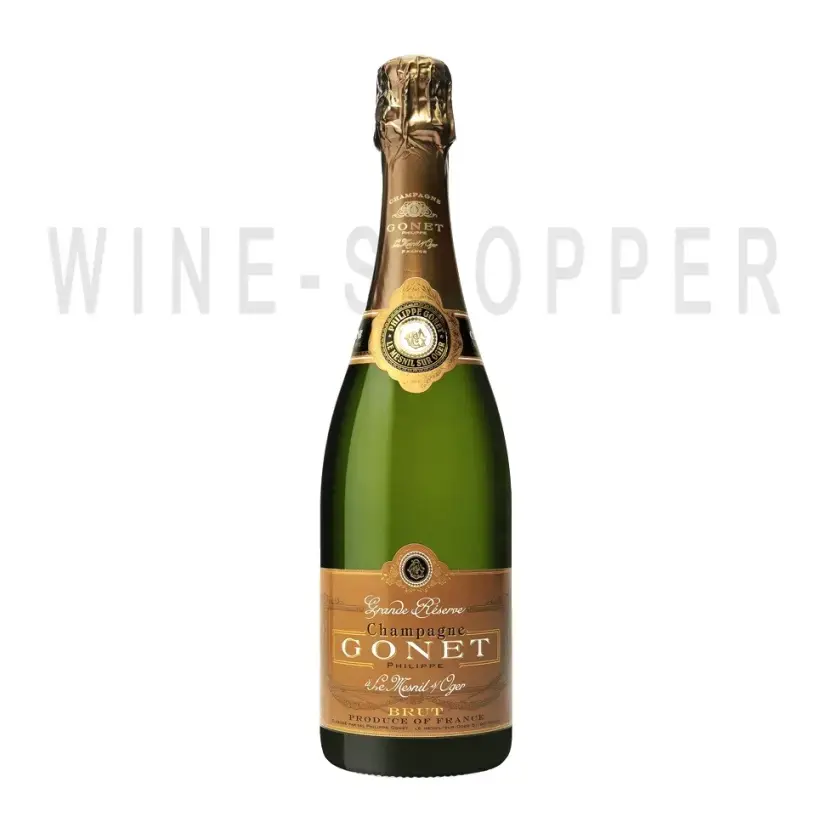 Шампанское Champagnes Gonet Grand Reserve Brut Millesime Blanc De Grand Cruve 0.75 л