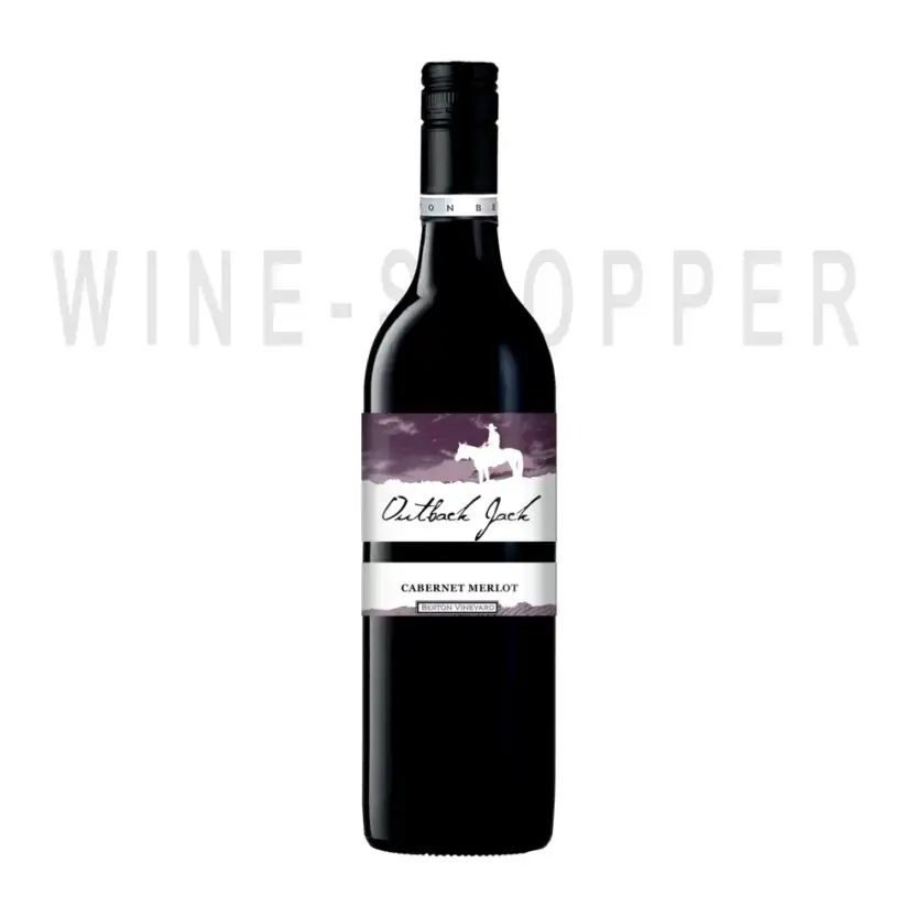 Вино Burton Vinyard Outback Jack Cabernet Merlot 2017 0.75 л